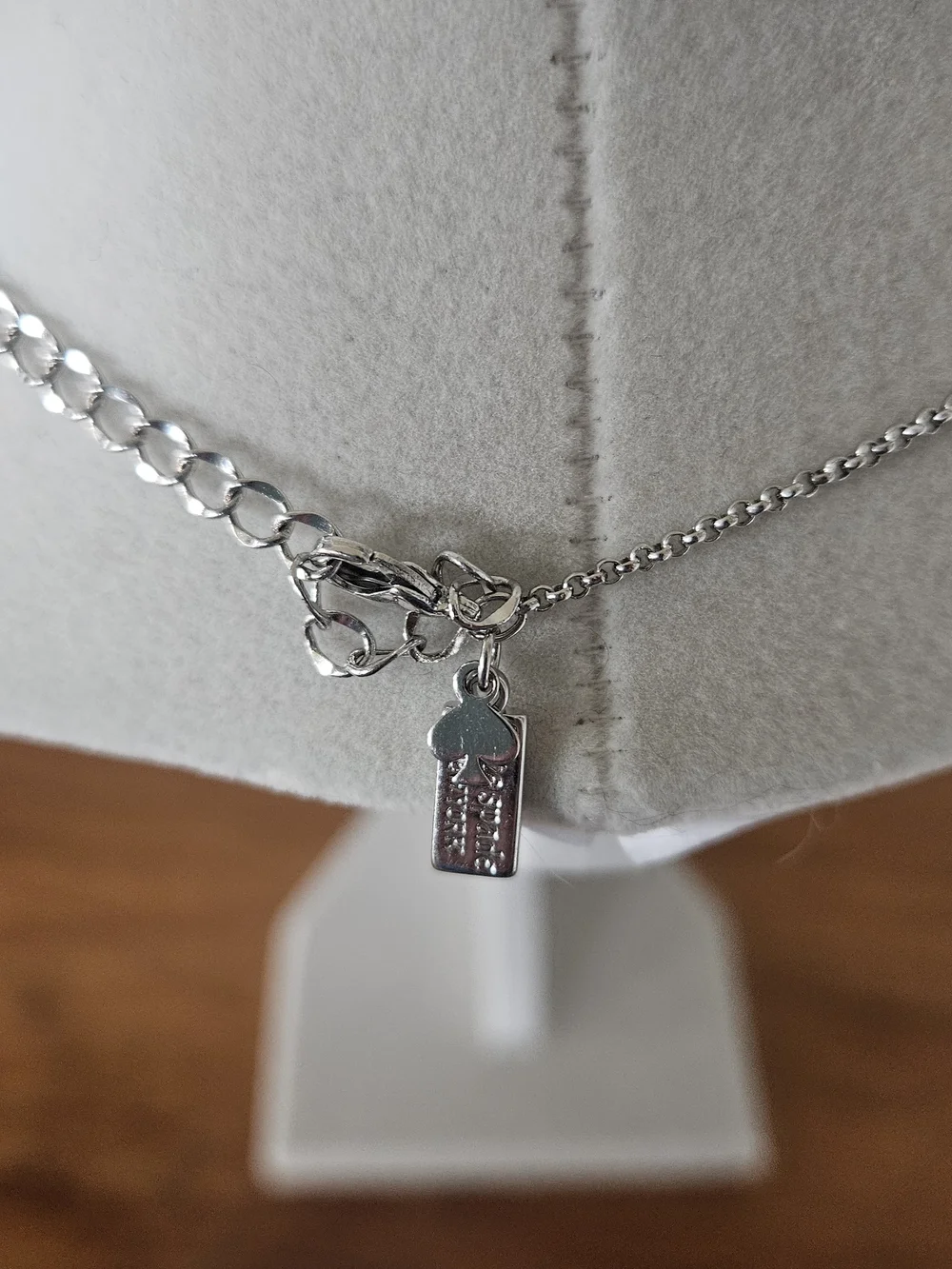 kate spade Silver Crystal Circle Pendant Necklace with Matching Studs